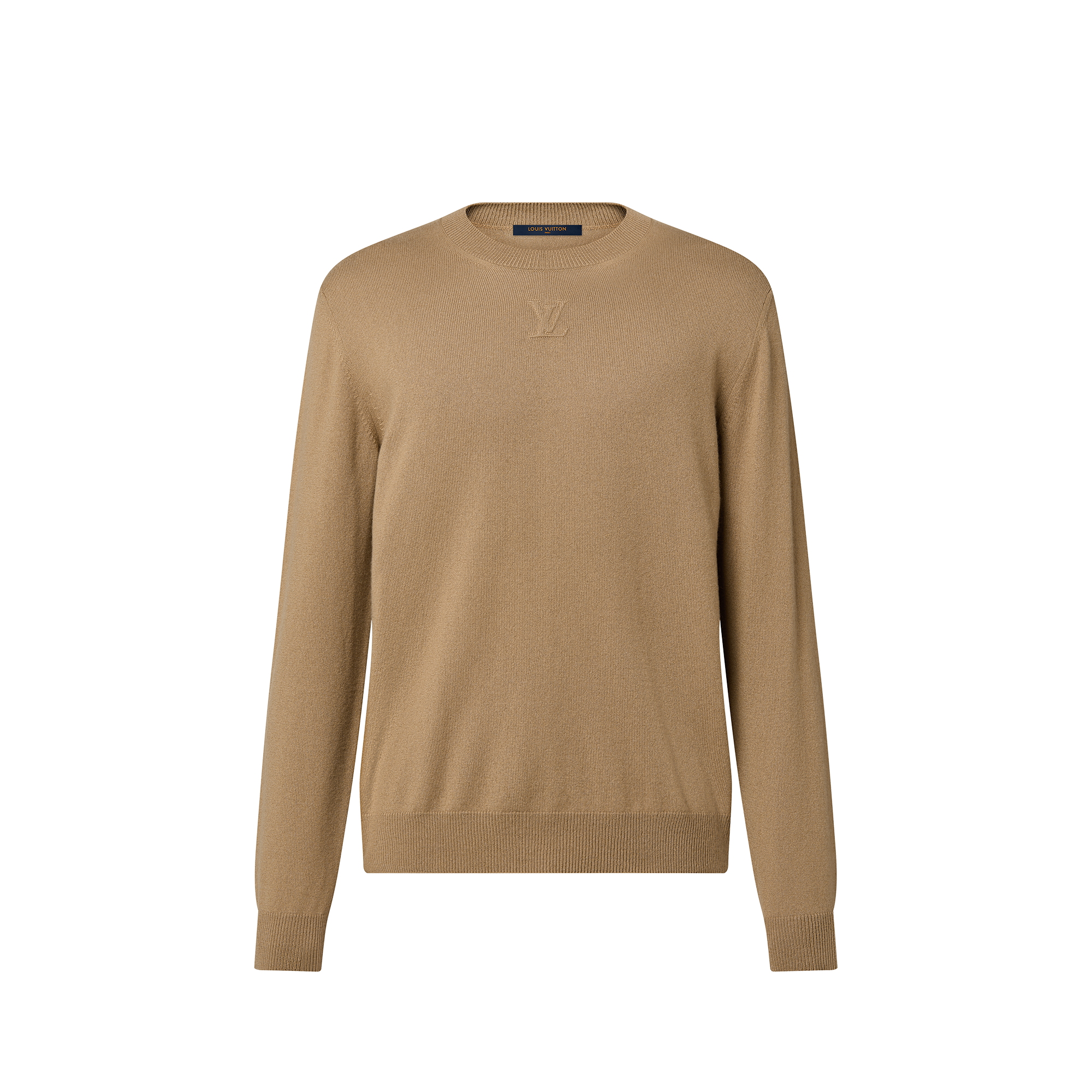 Suéter de Cashmere com LV em Relevo - Para Ele | LOUIS VUITTON ®